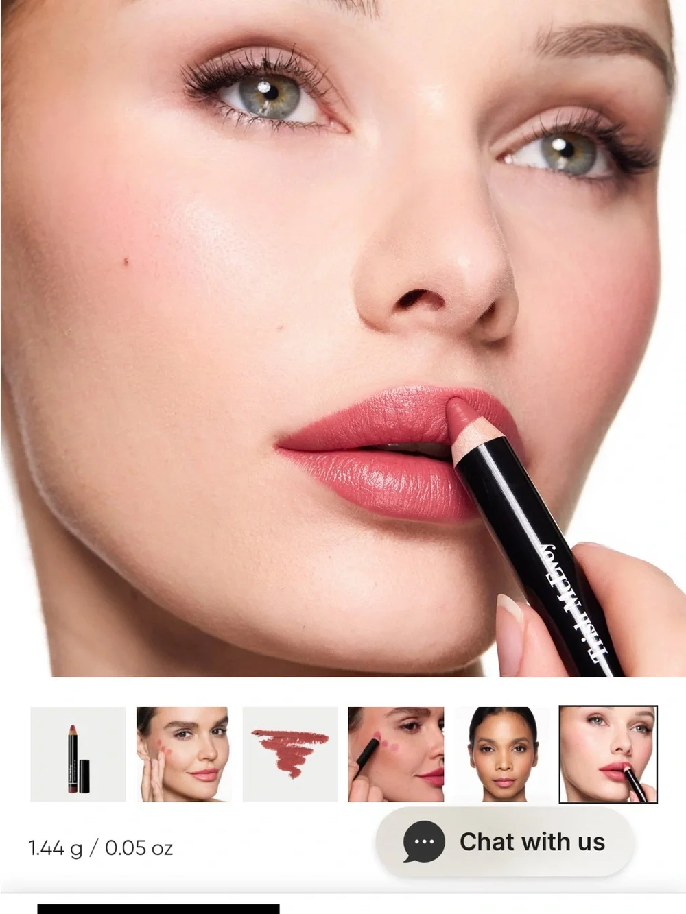 Trish McEvoy Essential Lip Pencil - Nude Brown and Sheer Lip Balm in Mulberry.